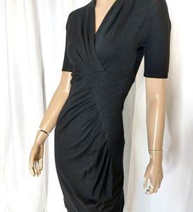 BANANA REPUBLIC black virgin wool size 4P